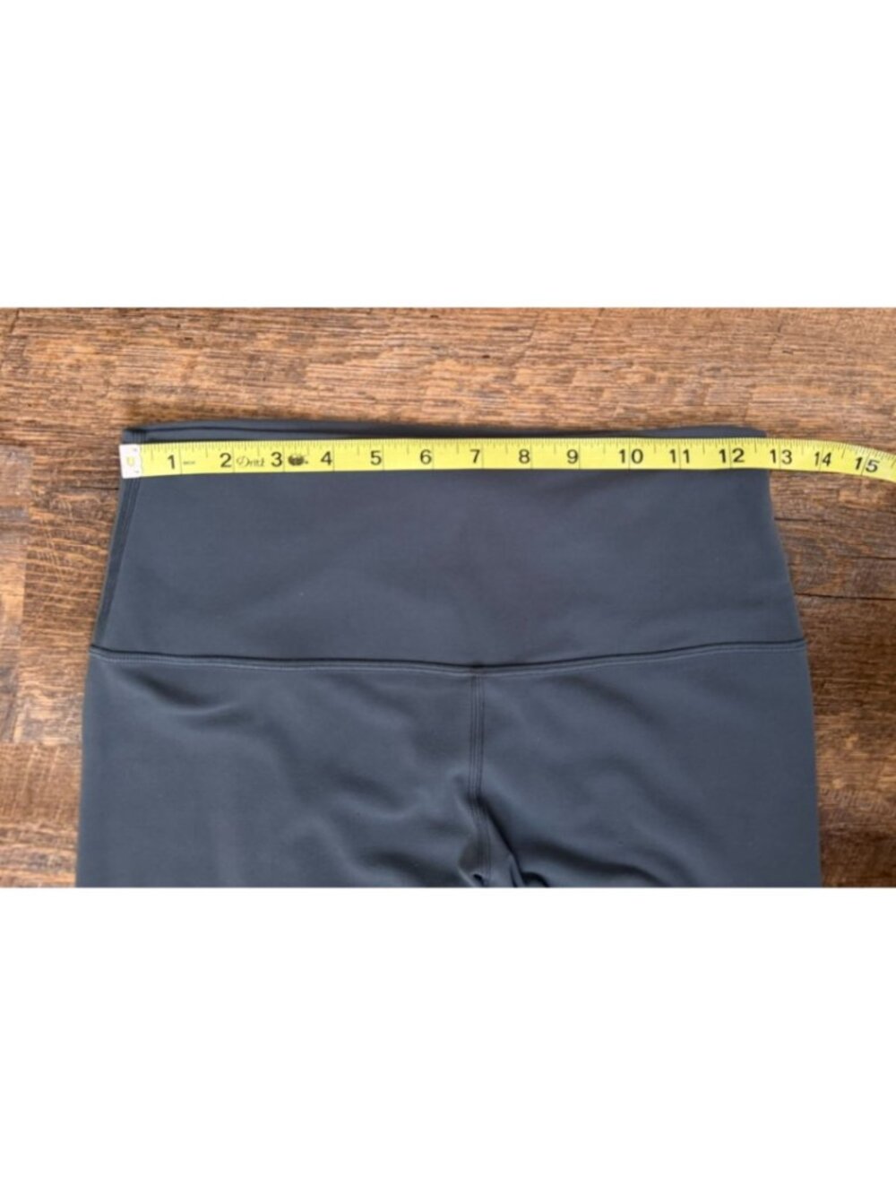Lululemon Leggings Slate Gray Women’s Estimated Size 8/10 Yoga - Picture 4 of 6